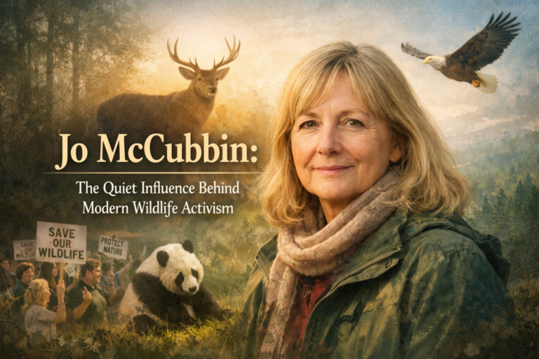 Jo McCubbin private life and environmental work